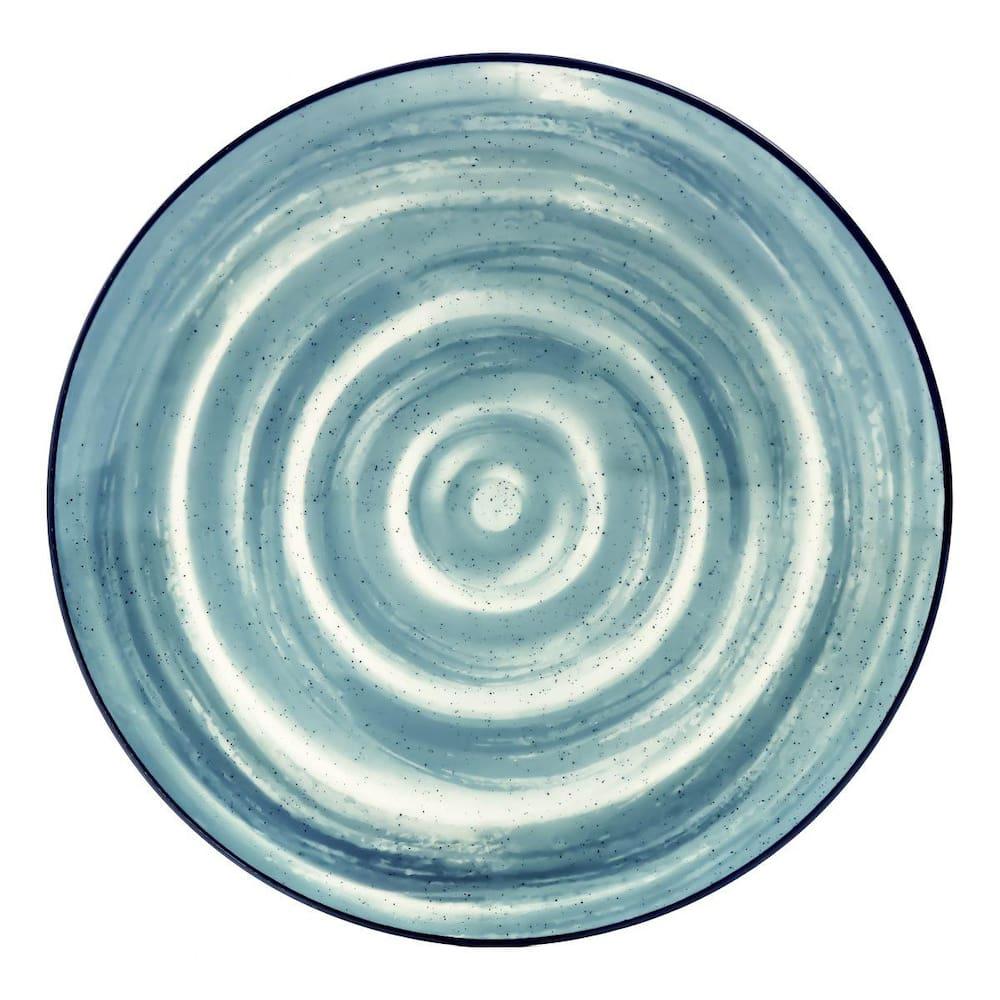 Aparelho de Jantar Oxford Oceânica 20 Peças Cerâmica Azul Esmaltada - 3