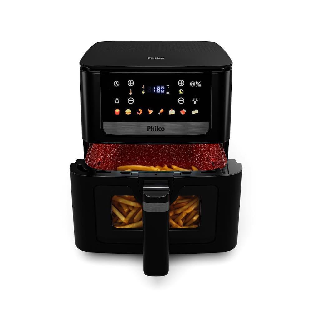 Fritadeira Elétrica Philco PAF65A Redstone 6,5L 1700W Air Flow Preta - 4