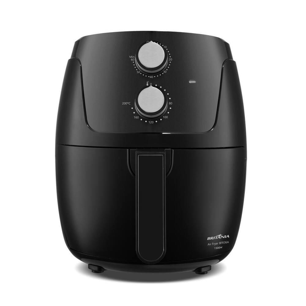 Fritadeira Elétrica Britânia BFR36A Silverstone 4,2L 1500W Air Flow Preta - 1