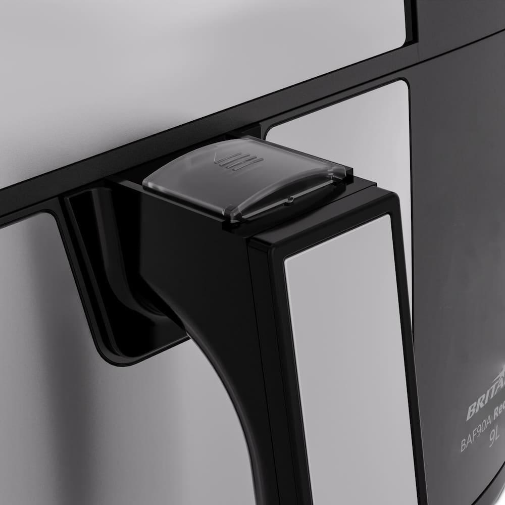 Fritadeira Eletrica Britânia BAF90A Redstone 9L 2000W Air Flow Preta - 6