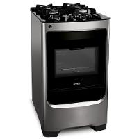 Fogão 4 Bocas Consul CFO4VAR Mesa de Vidro Acendimento Automático Bivolt Inox - 1