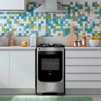 Fogão 4 Bocas Consul CFO4VAR Mesa de Vidro Acendimento Automático Bivolt Inox - 8