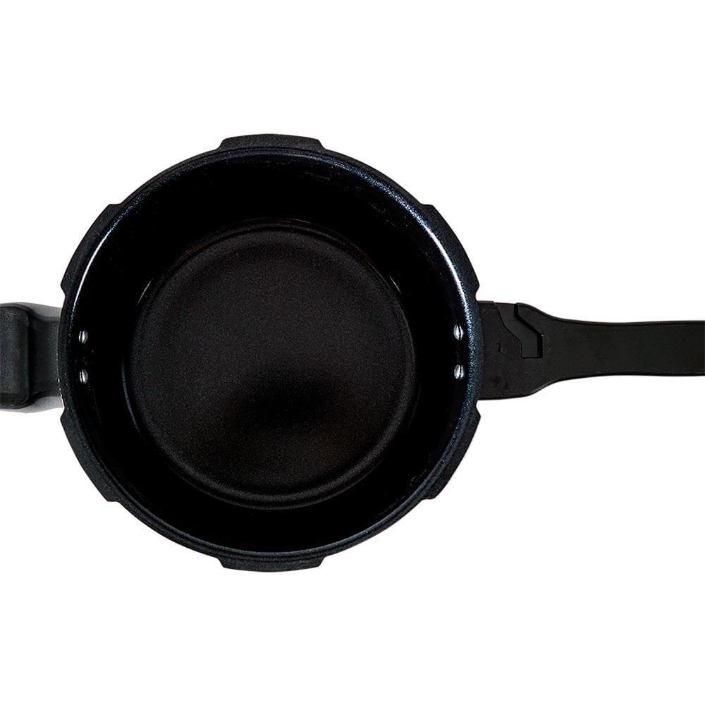 Panela de Pressão Brinox Ceramic Life Super 5,4L Antiaderente Indução Preto - 2