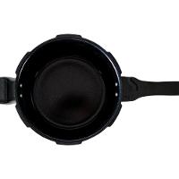 Panela de Pressão Brinox Ceramic Life Super 5,4L Antiaderente Indução Preto - 2