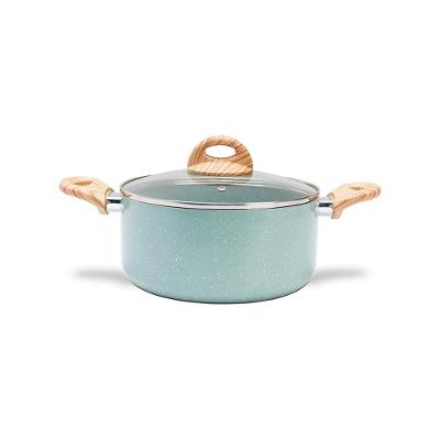 Caçarola Brinox Botânica Ceramic Life 20cm 2,5L Indução Verde