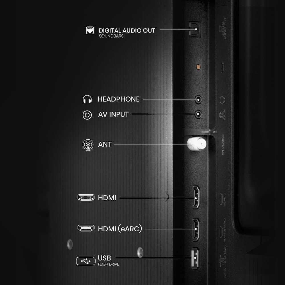 Smart TV 40” Hisense 40A4NV Full HD DLED DTS VirtualX Vidaa U9 Preto - 6