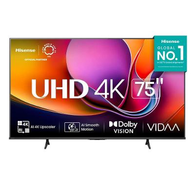 Smart TV 75” 4K Hisense 75A6NV DLED DTS VirtualX Vidaa U9 Preto