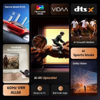 Smart TV 75” 4K Hisense 75A6NV DLED DTS VirtualX Vidaa U9 Preto - 3