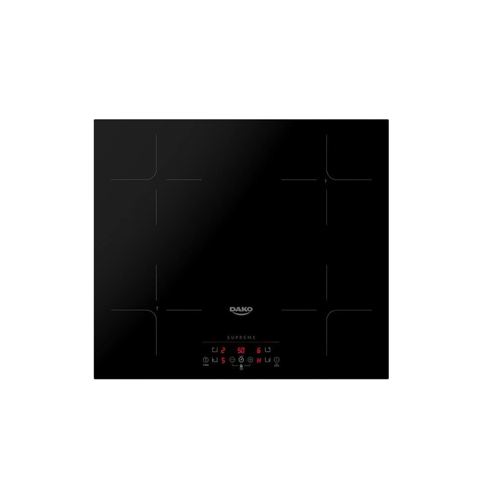 Cooktop de Indução Dako Supreme 4 Bocas Trava de Segurança Preto 220V - 6