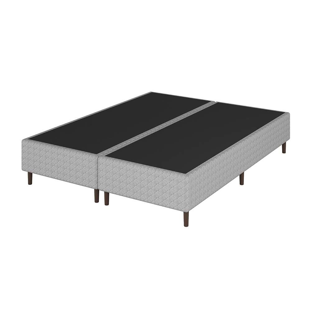 Base Cama Box Queen Size Umaflex Loreto A26 38x159x198cm Cinza - 1