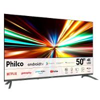 Smart TV 50” 4K LED Philco P50EAA UHD Android TV Chromecast Borda Infinita - 2