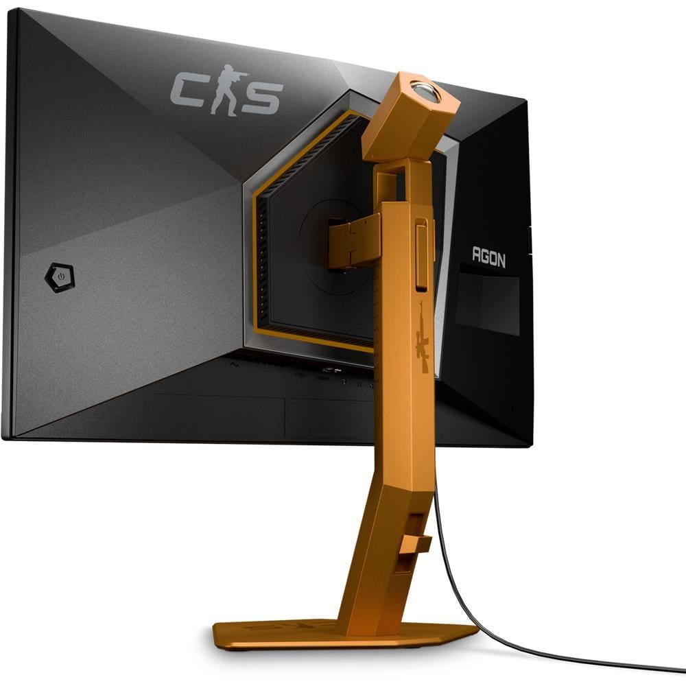 Monitor Gamer 24,1" LED AOC AGON Pro Counter Strike 2 CS25G/78 Full HD 610Hz Preto e Dourado - 8