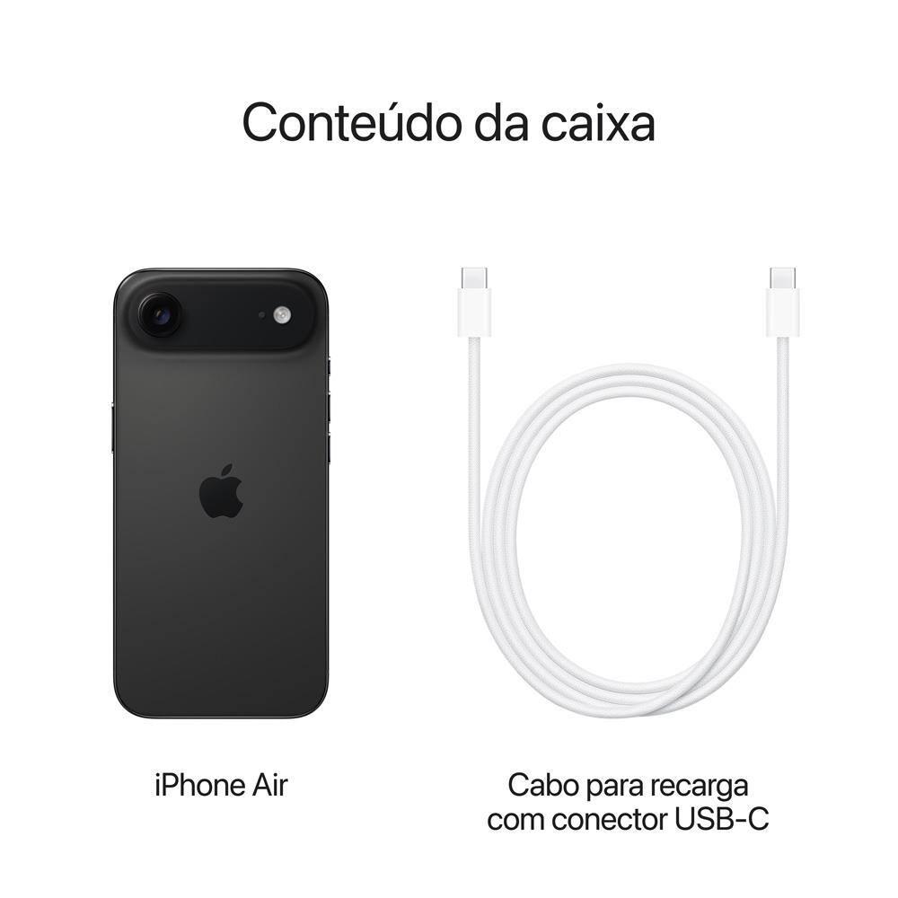 Apple iPhone Air 512GB 6,5" 48MP Preto - 8