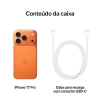 Apple iPhone 17 Pro 512GB 6,3" 48MP Laranja-Cósmico - 8