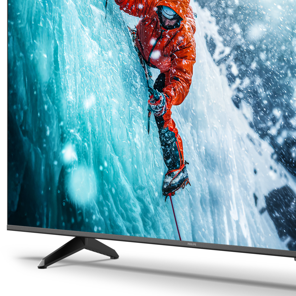 Smart TV 50" 4K Philips 50PUG7300/78 UHD Titan OS Pixel Precise Comando de Voz Preta - 4