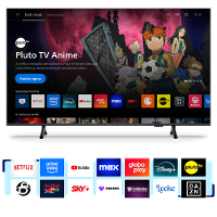 Smart TV 50" 4K Philips 50PUG7300/78 UHD Titan OS Pixel Precise Comando de Voz Preta - 5