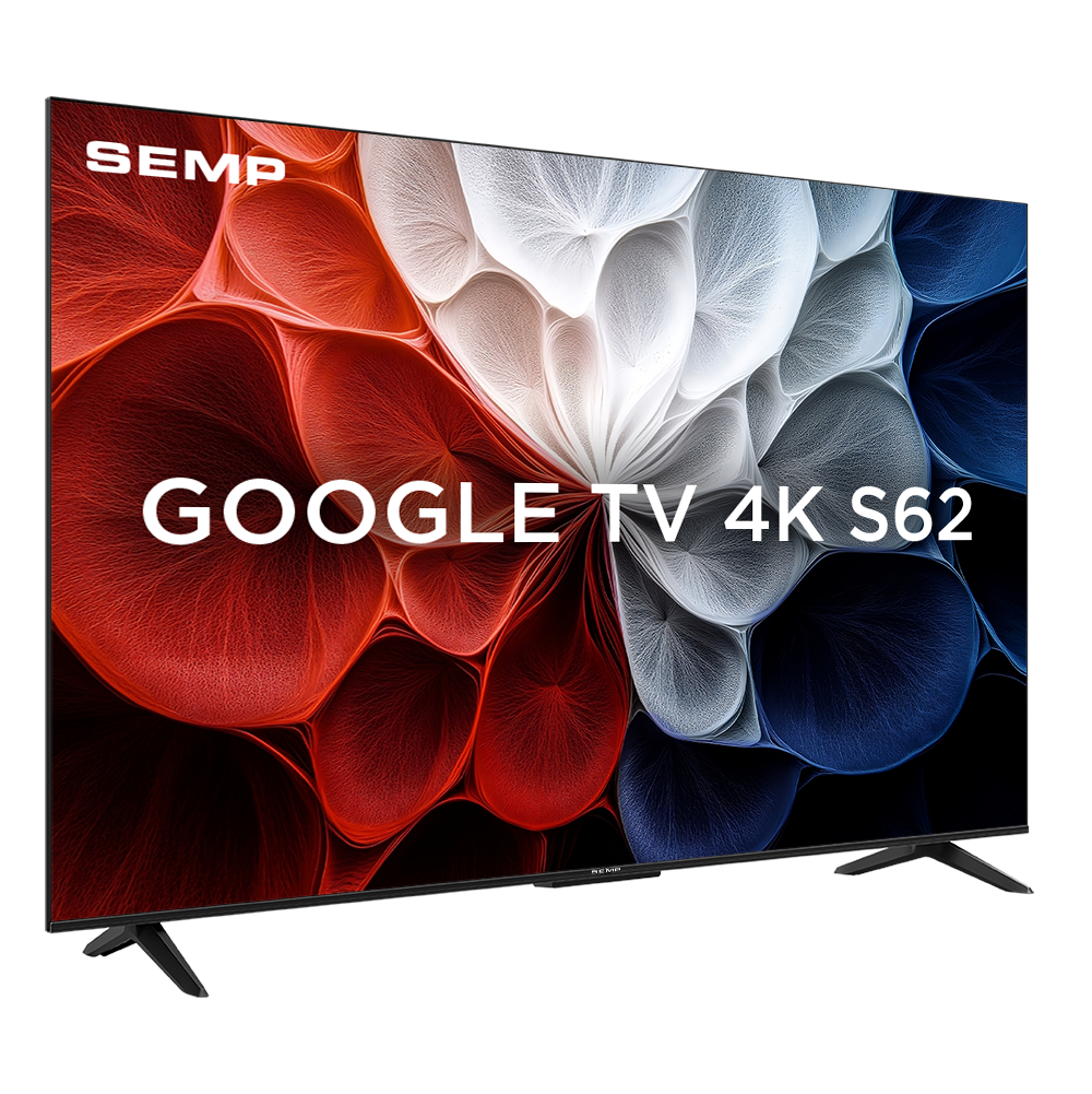 Smart TV 65" 4K Semp 65S62 Google TV Processador AiPQ Dolby Audio Preta - 3