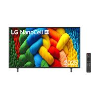 SMART TV 65" 4K LG 65NANO80ASA NanoCell Processador a7 AI Gen8 WebOS 25 Charcoal Black - 2