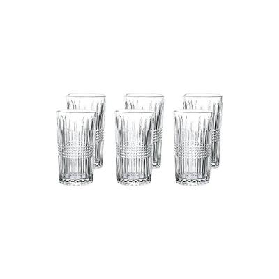 Conjunto de Copos Brinox Haus Concept Viena 360ml 6 Peças Vidro