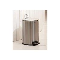 Lixeira Inox Brinox Spin 12L com Pedal Fechamento Suave Balde Removível - 6