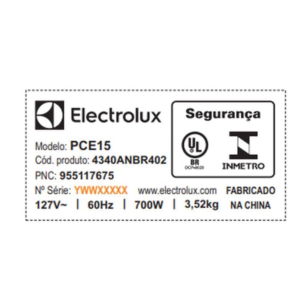 Panela de Pressão Elétrica Electrolux Efficient PCE15 Rita Lobo 3L 700W 9 Dispositivos Segurança Inox - 7