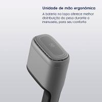 Aspirador de Pó Vertical Sem Fio Electrolux Cyclonic Power ERG018 90W 2em1 Cinza - 7