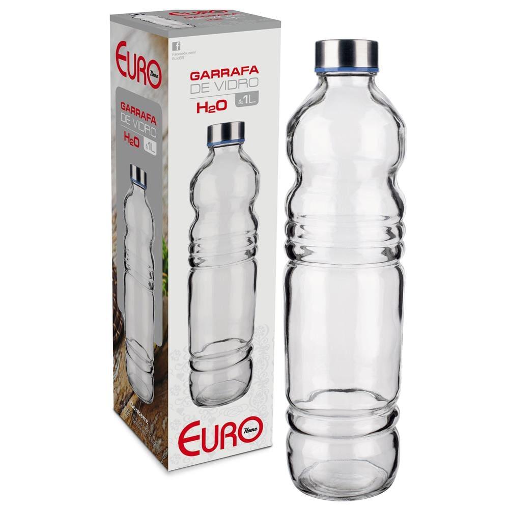 Garrafa Euro Home H2O em Vidro – 1 L - 2