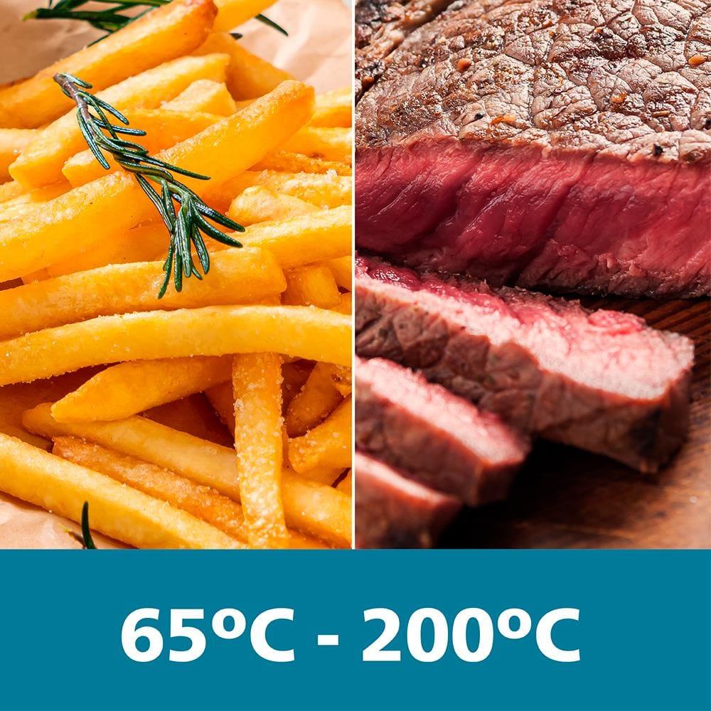 Fritadeira Airfryer Forno Philips Walita Oven AI551 12L 1900W Painel Touch 10 Funções Inox - 8