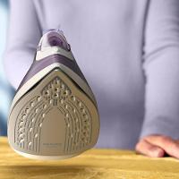 Ferro de Passar a Vapor Philips Walita Série 2000 DST2020 Base Cerâmica Reservatório 250ml Calc Clean Roxo - 8