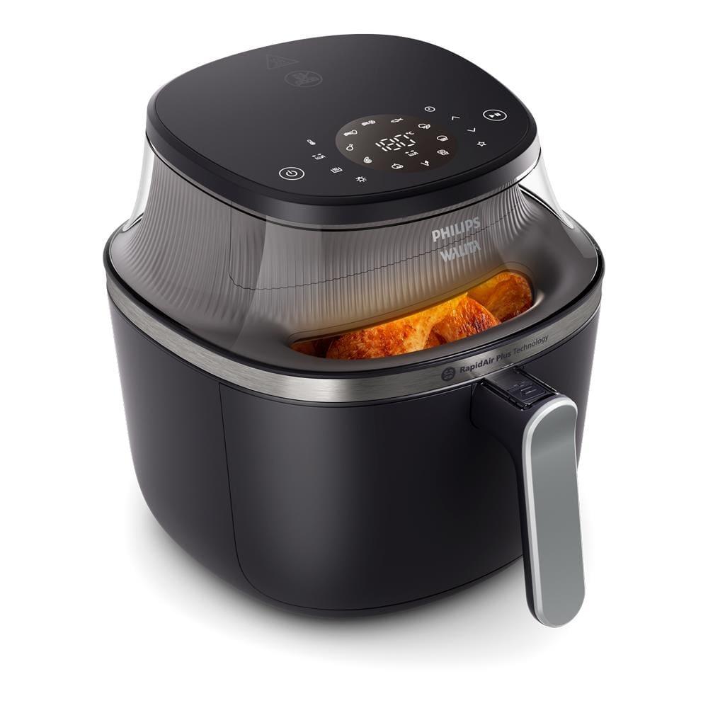 Fritadeira Airfryer Philips Walita NA341 Série 3000 7,2L 2000W Iluminação Interna Preta - 4