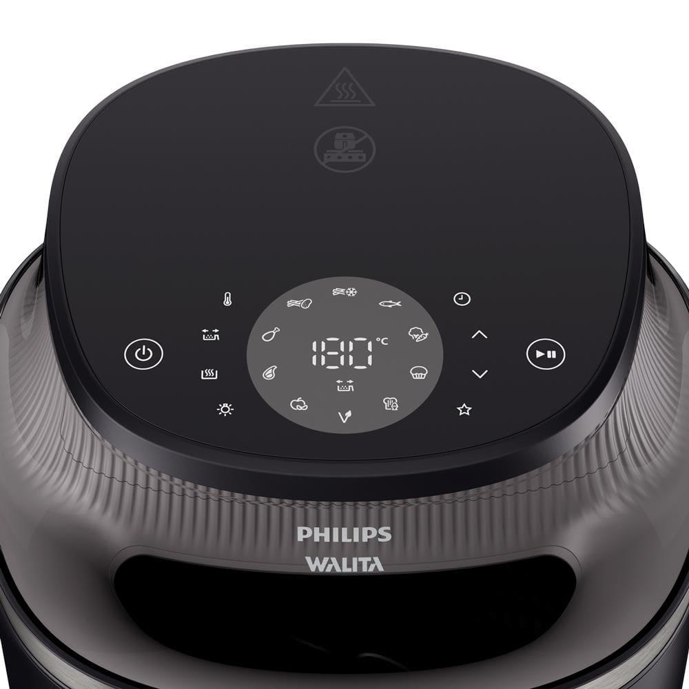 Fritadeira Airfryer Philips Walita NA341 Série 3000 7,2L 2000W Iluminação Interna Preta - 7