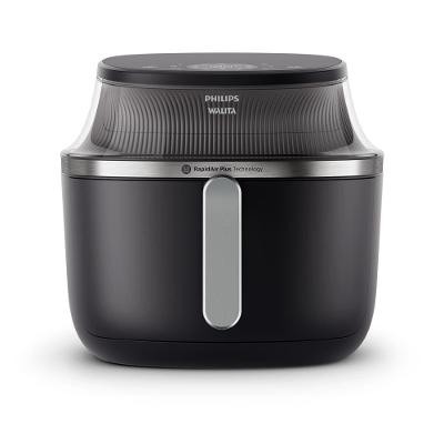 Fritadeira Airfryer Philips Walita NA341 Série 3000 7,2L 2000W Iluminação Interna Preta