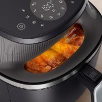 Fritadeira Airfryer Philips Walita NA341 Série 3000 7,2L 2000W Iluminação Interna Preta - 8