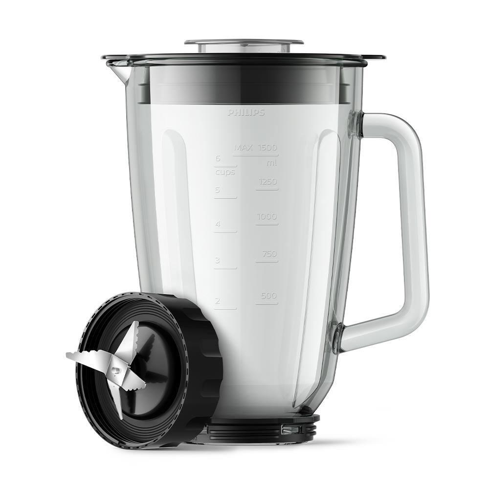 Liquidificador Philips Walita Série 3000 HR2272 700W 2L Jarra de Vidro 5 Velocidades Preto - 3