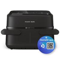 Fritadeira Airfryer Philips Walita Série 1000 NA150 7,1L 1850W Cesto Duplo Preta - 3