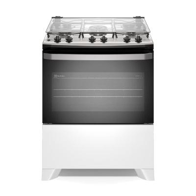 Fogão 5 Bocas Electrolux FE5IW Efficient PerfectCook VaporBake Bivolt Branco