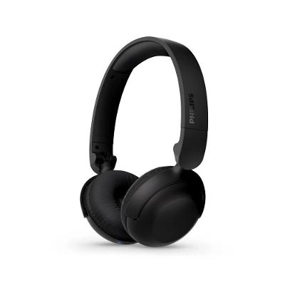 Headphone Philips TAH2209BK/00 On-Ear Bluetooth 25h Bateria Dobrável Preto