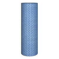 Rolo de Panos Multiuso FlashLimp Azul – 50 Unidades - 1