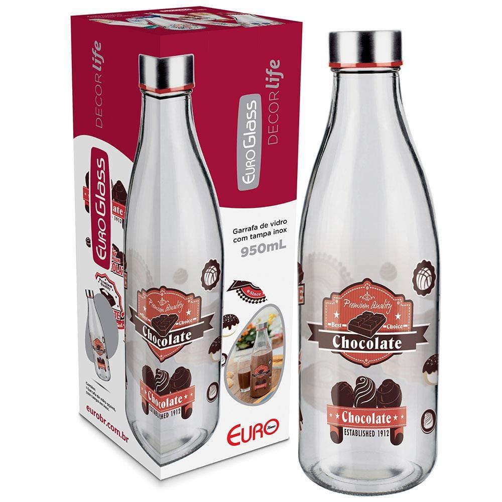 Garrafa para Leite Euro Premium Quality Chocolate – 950ml - 2