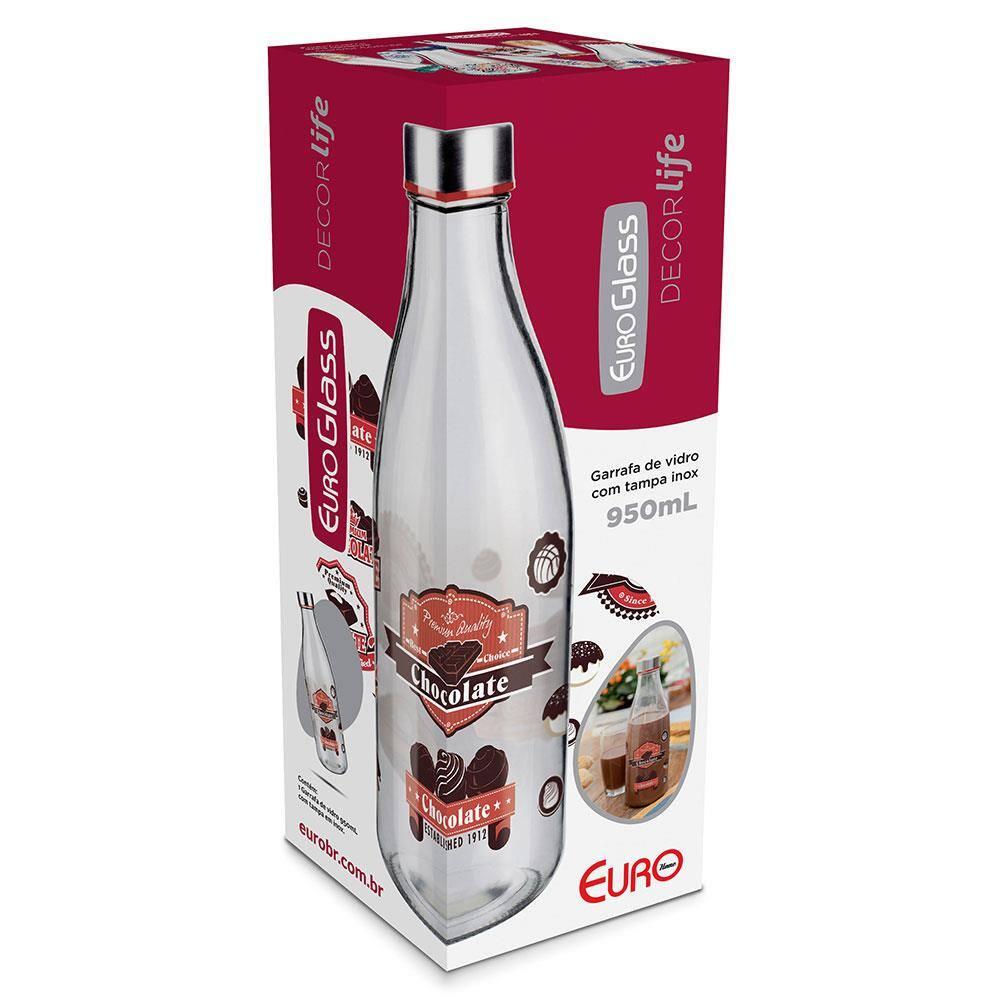 Garrafa para Leite Euro Premium Quality Chocolate – 950ml - 3