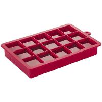 Forma de Gelo Euro Em Silicone 18,5x12 cm - Vermelha - 2