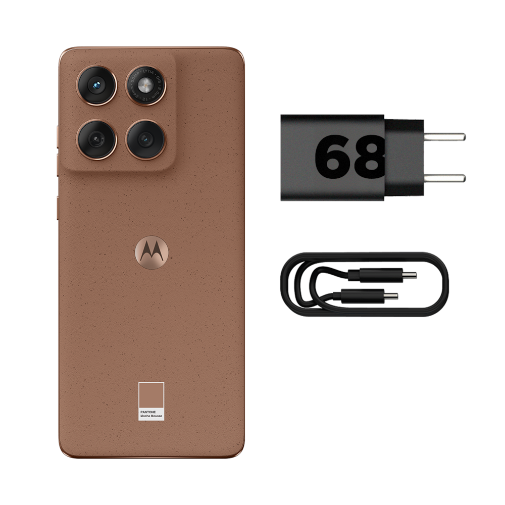 Smartphone Motorola Edge 60 Fusion 5G Tela 6,7” 256GB Câmera Sony 50MP Pantone Mocha Mouse - 7