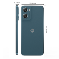 Smartphone Motorola Moto g06 4G Tela 6,9” 128GB Câmera 50MP Azul Marinho - 9