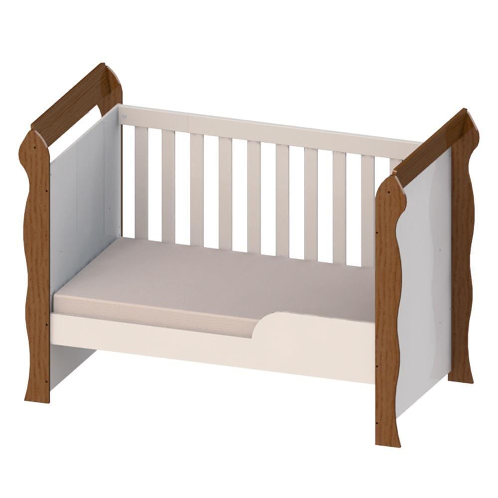 Quarto de Bebê Completo Carolina Baby com Berço Mini-Cama Mirelle Cômoda Eloá e Guarda-Roupa Eloá - 9