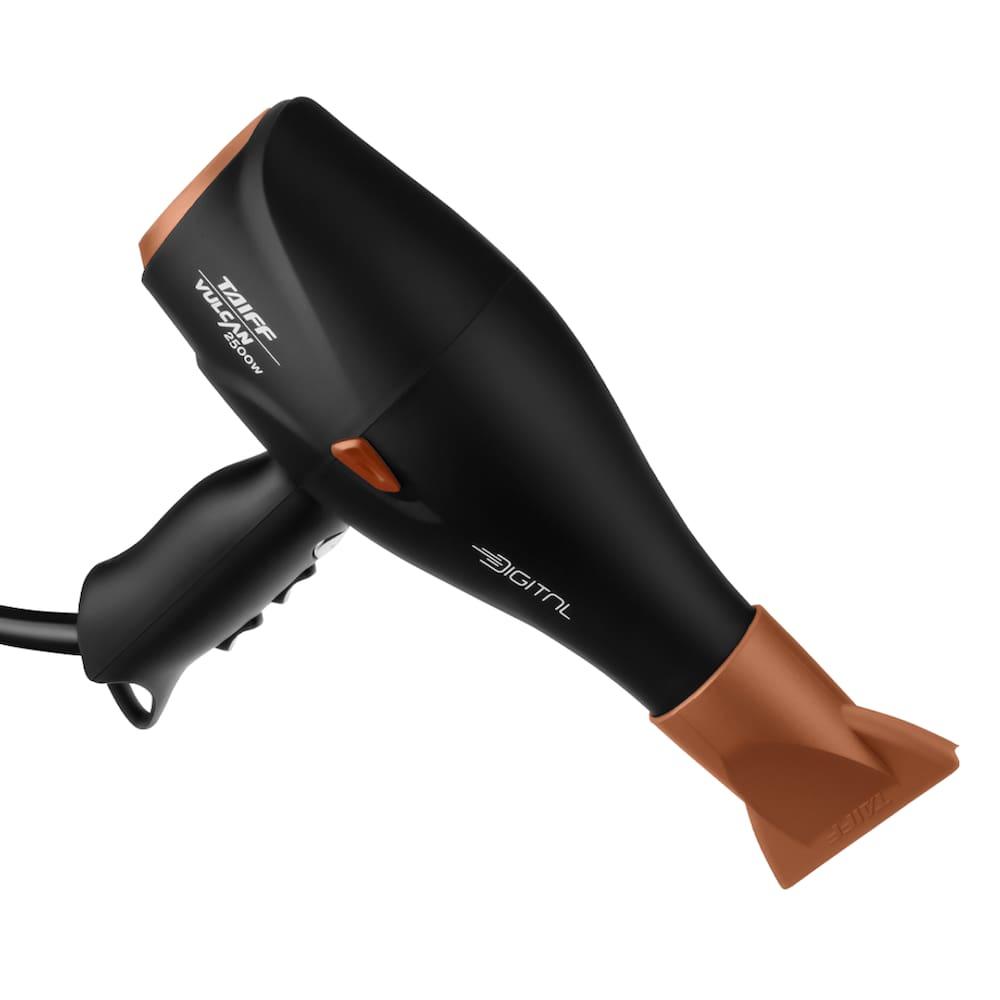 Secador de Cabelo Taiff Vulcan Digital 2500W Motor Digital Íons Anti-Frizz Preto e Cobre - 8
