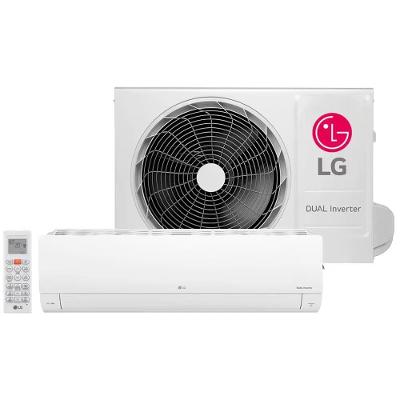 Ar-Condicionado Split LG S3-Q09AA31C Wi-Fi AI Dual Inverter Voice 9.000 BTUs Frio 220V Branco
