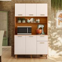 Cozinha Compacta Poliman New Livia 6 Portas 1 Gaveta - 1