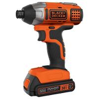Parafusadeira de Impacto Black+Decker Power Connect 1/4” Bateria 20V LED Bivolt - 3