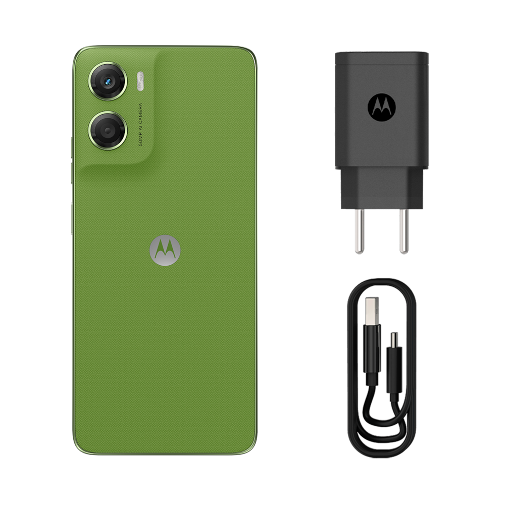 Smartphone Motorola Moto g06 4G Tela 6,9” 256GB Câmera 50MP Verde - 8