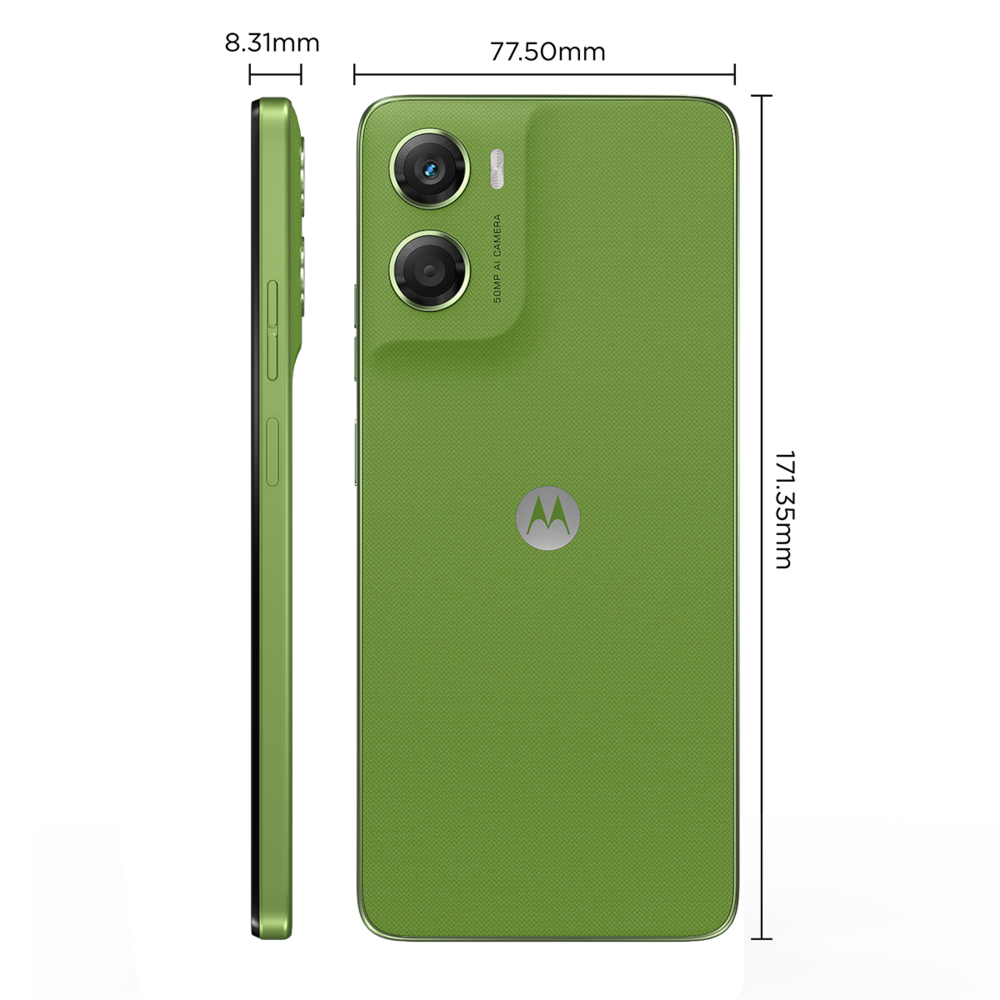 Smartphone Motorola Moto g06 4G Tela 6,9” 256GB Câmera 50MP Verde - 9